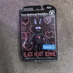 Fnaf Black Heart Bonnie Action Figure 