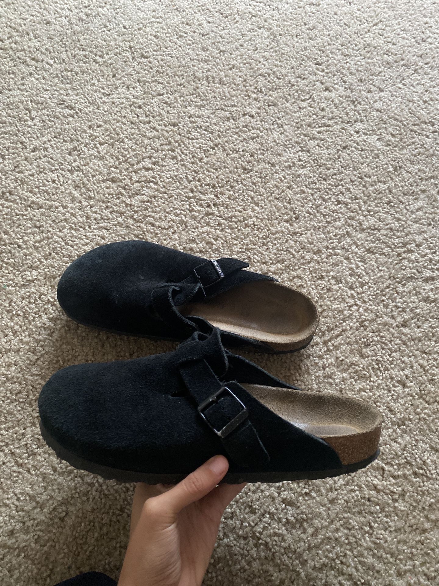 Black Birkenstocks Used Size 10 No Box