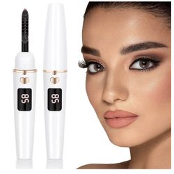 Heated Eyelash Curler for Women, Electric Lash Curler with 10s Fast Heating, 4 Adjustable Temp (65°C-95°C), 24H Curl, USB-C Rechargeable, Ergonomic De