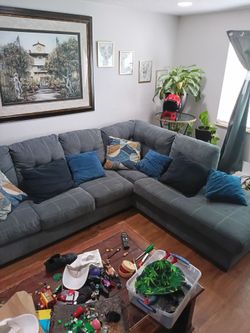Sectional Couch for sale in Westminster not even a year old