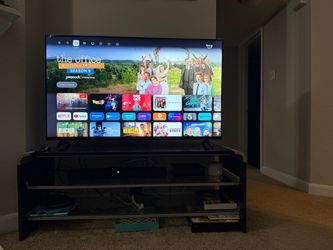 Flat Screen Smart TV with TV Stand
