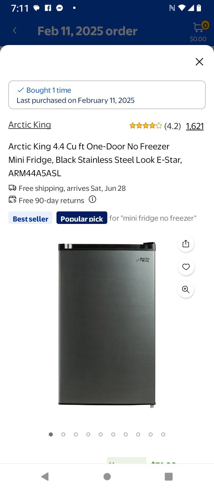 Refrigerator Only No Freezer