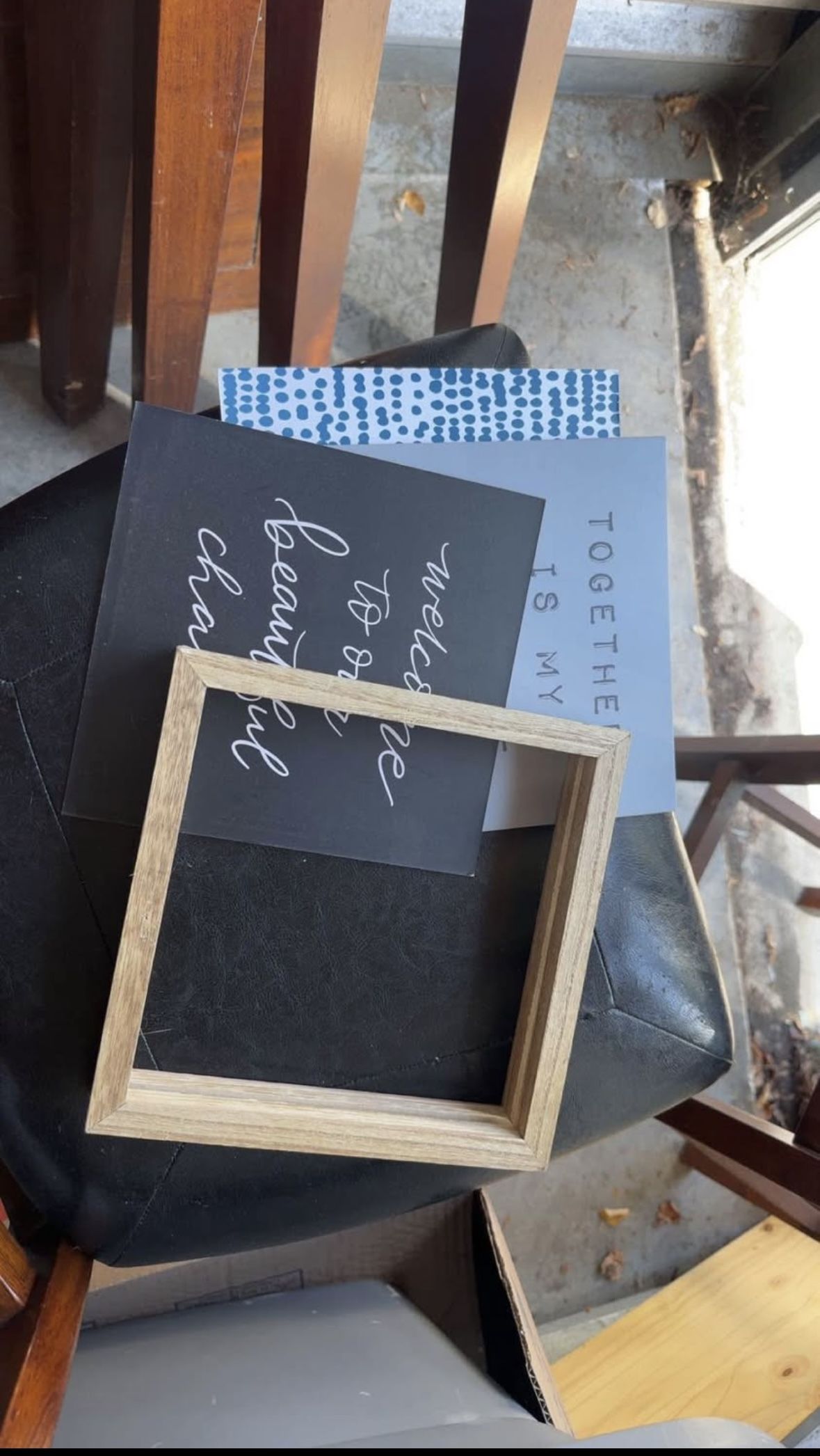 Reversible Wood Picture Frame