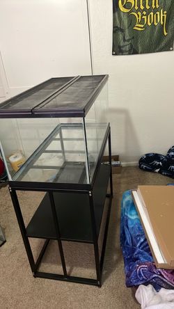 40 gallon terrarium for sale with stand