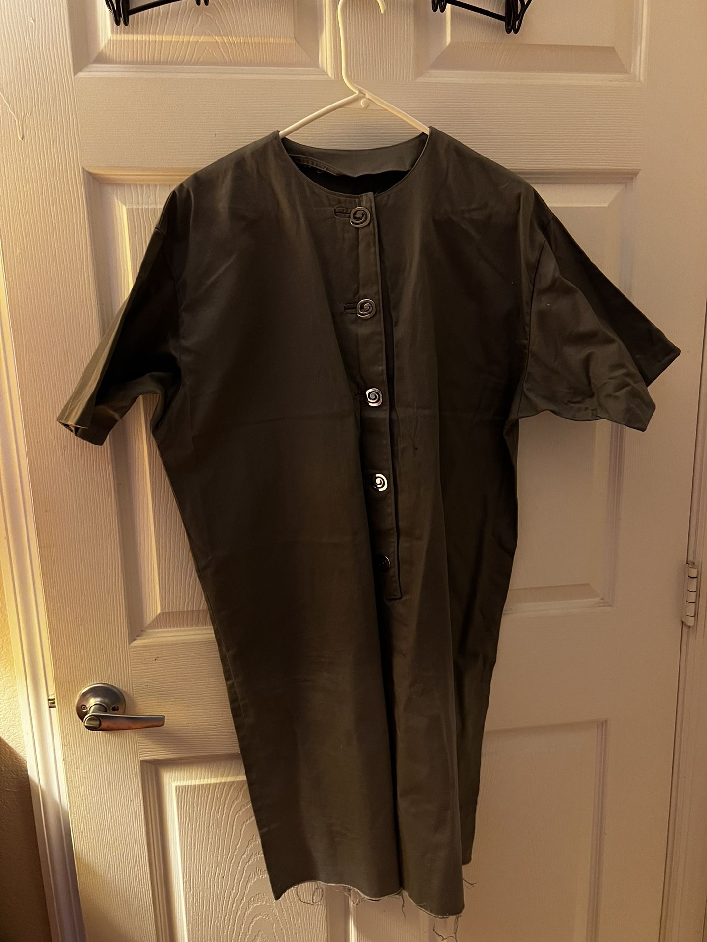 Women’s dress size large gray handmade