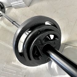Near new weight set! 