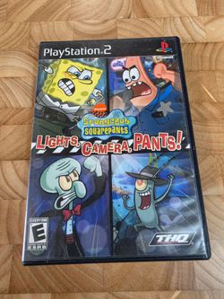 🧽 Spongebob Squarepants: Lights, Cameras, Pants! CIB (PS2) 🧽