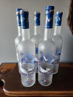 Grey Goose 750 Ml Empty Bottle