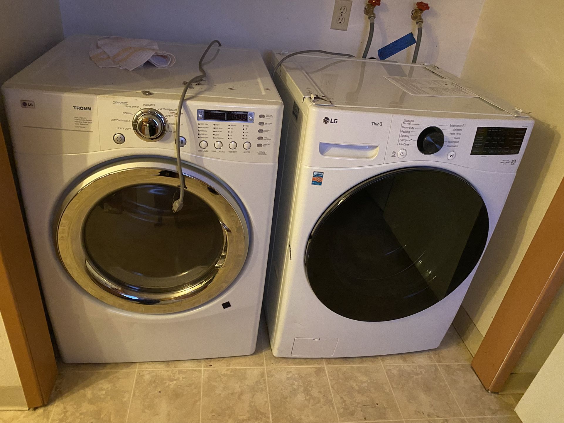 GAS Washer And Dryer