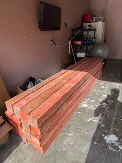 Fire Treated Wood Posts