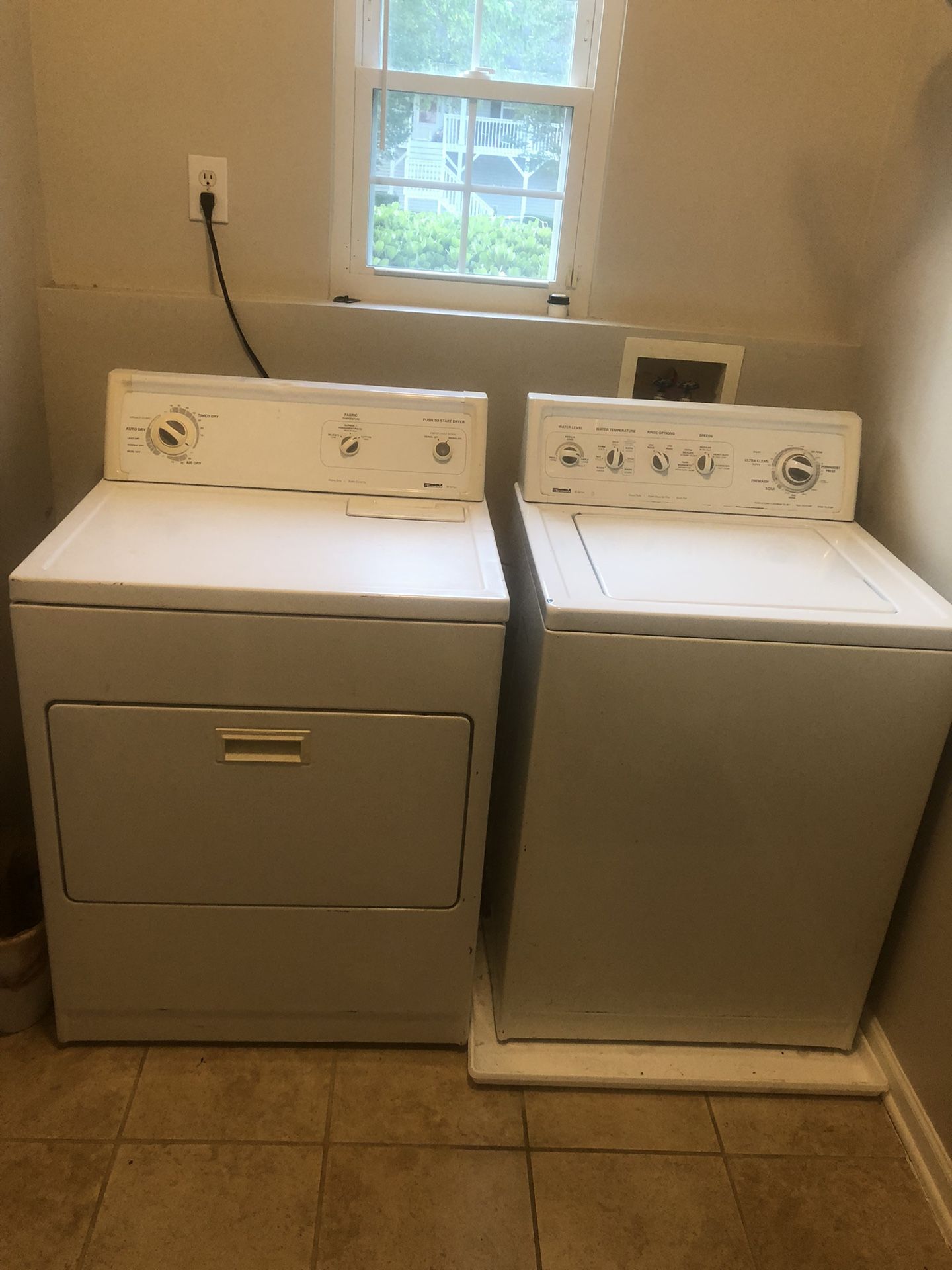 Kenmore Washer and Dryer Set