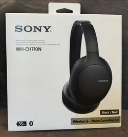 Sony WH-CH710N Wireless Noise Canceling Headphones - Like New in Box