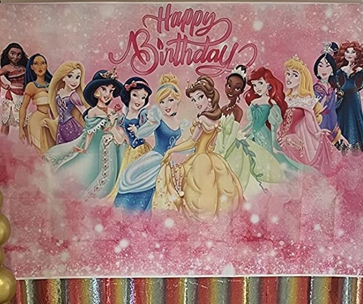 Princess Birthday Banner