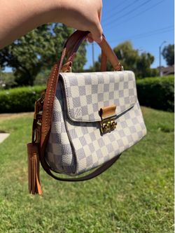 Louis Vuitton Croisette Damier Azur Shoulder Bag
