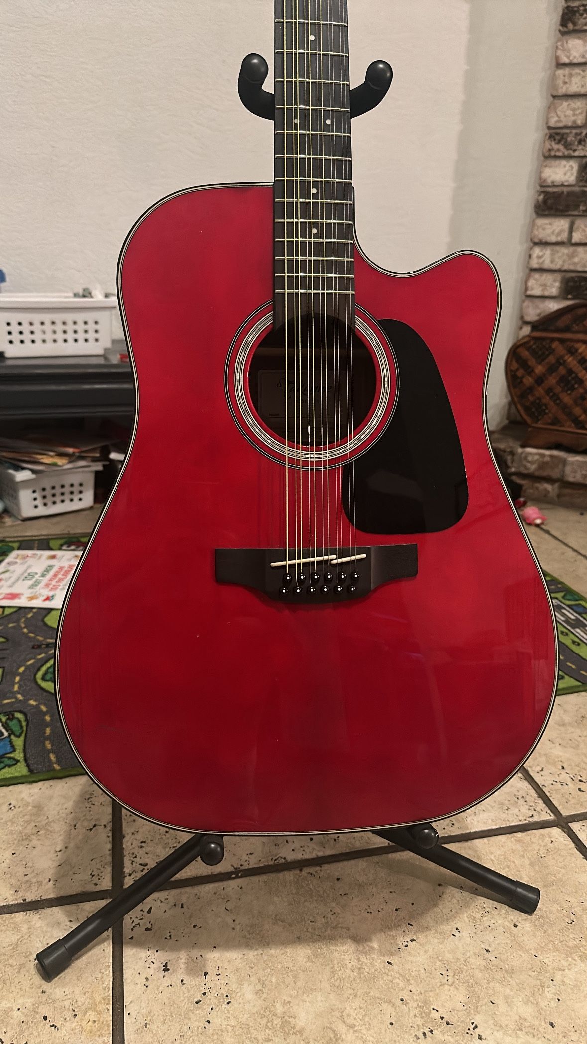 Takemine 12 String Wine Red Gd30