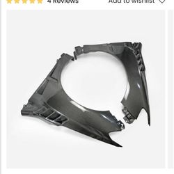 JDMuscle [15-21 WRX/sTI] Vented Fenders V1 | Carbo Fiber