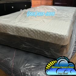 Twin Memory Foam Mattress And Boxspring Bed Set 