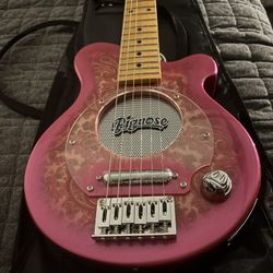 Pignose Pgg-200 Pink Paisley Guitar For Sale