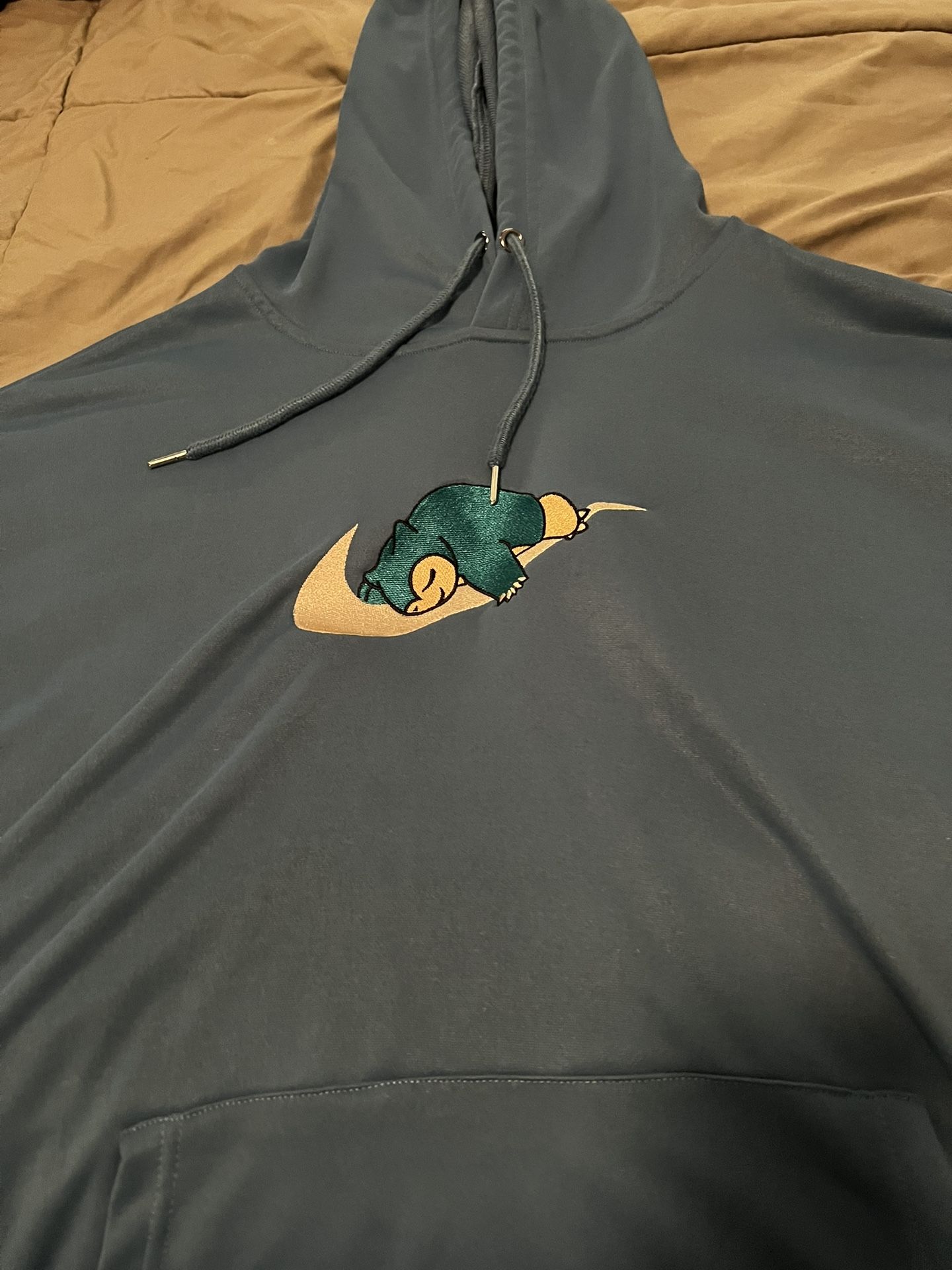 Custom Embroidered Nike Snorlax Hoodie