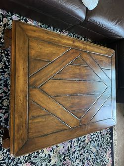 Acacia Hardwood Coffee Table 