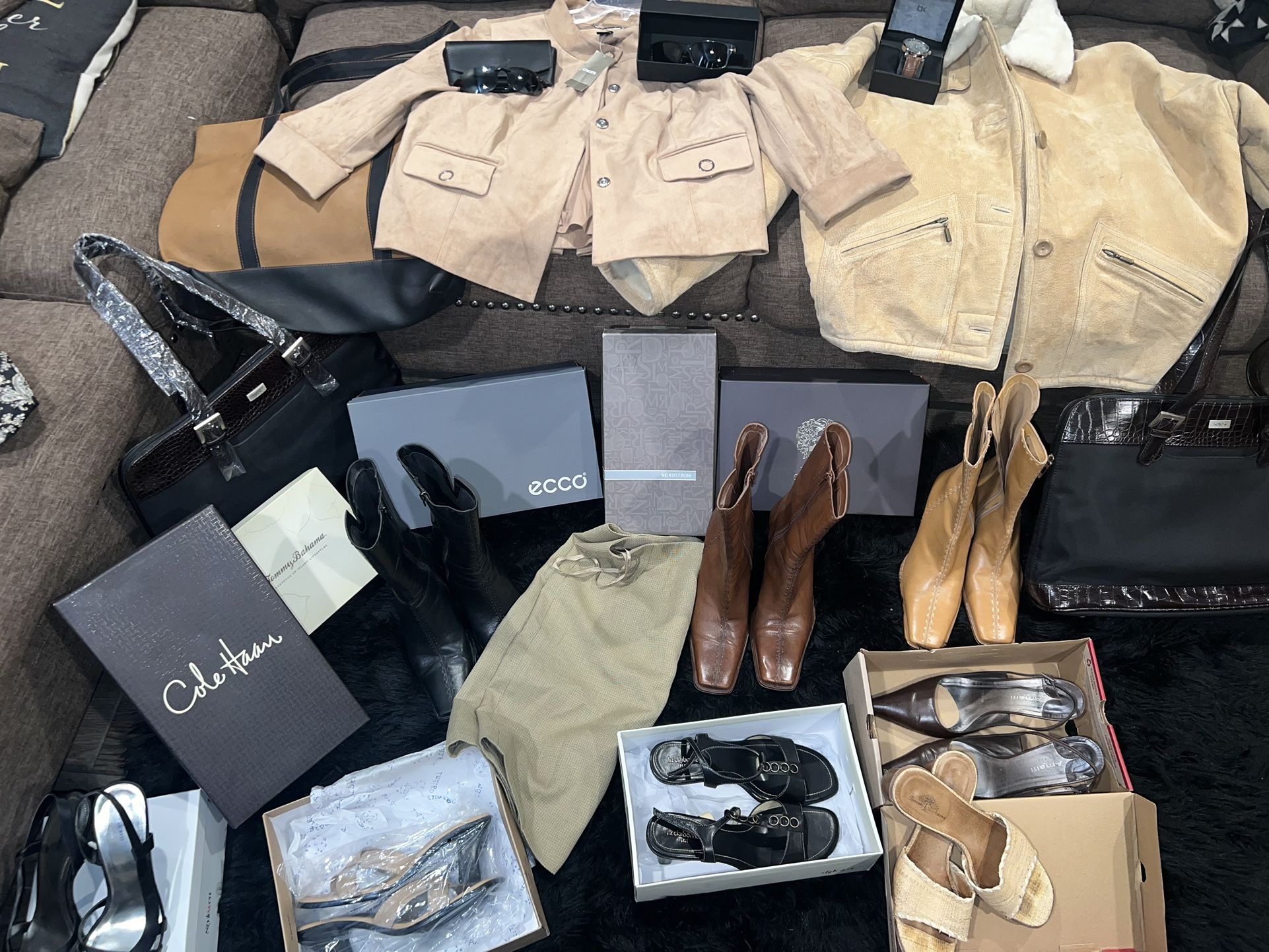 Namebrand Shoes Sunglasses Jacket And Watch