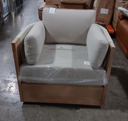 ❤️🔥 Fully Assembled Swivel Outdoor Lounge Chair for Patio Conversation Set with Thick Cushions $290