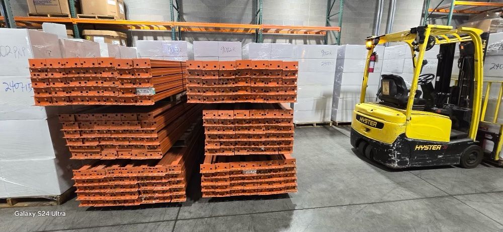 Pallet Racking Cross Beams & Decking Qty 245! OBO