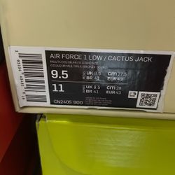 Travis Scott Air Force 1 Low