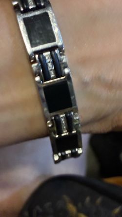 Black Ion Stainless Steel Bracelet