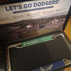 Los Angeles Dodgers License Plate Bracket (2 Available, Price Is for Each)