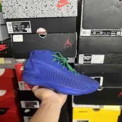 Adidas AE 1 Velocity Blue size 7Y USED But Clean