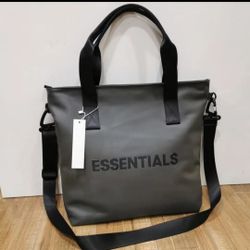 New With Tags Essentials Leather Bag