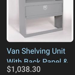 Cargo Van Shelving Units