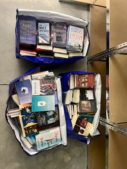 Book Totes: $75 each or $300 for all 5