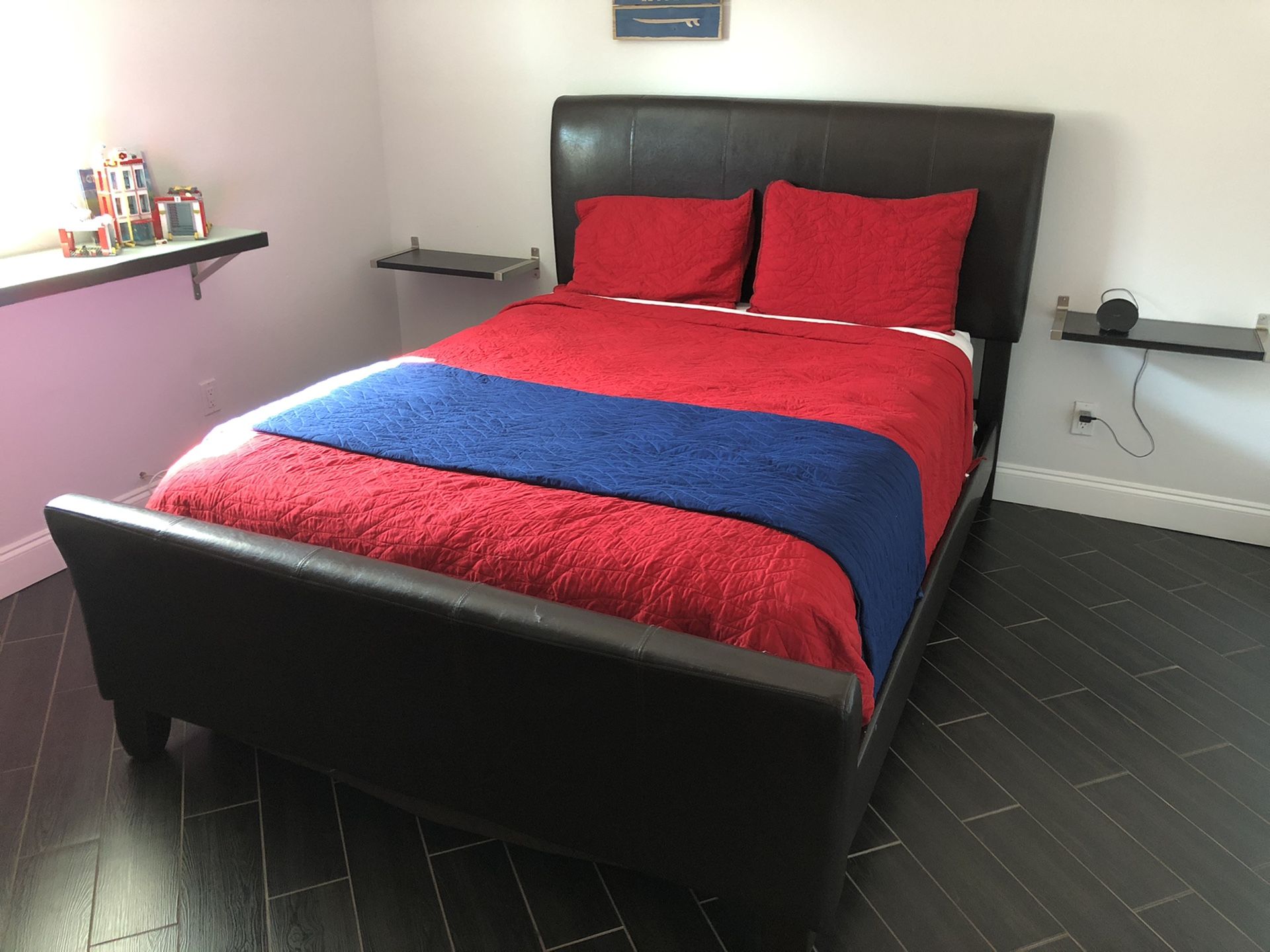 Queen size bed frame