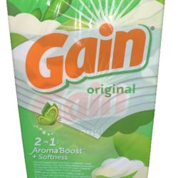 Gain Original 2-in-1 AromaBoost + Softness Dryer Sheets – Fresh Scent – 120 Count 🌿