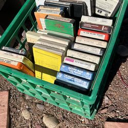 Vintage 8 Track Tapes 