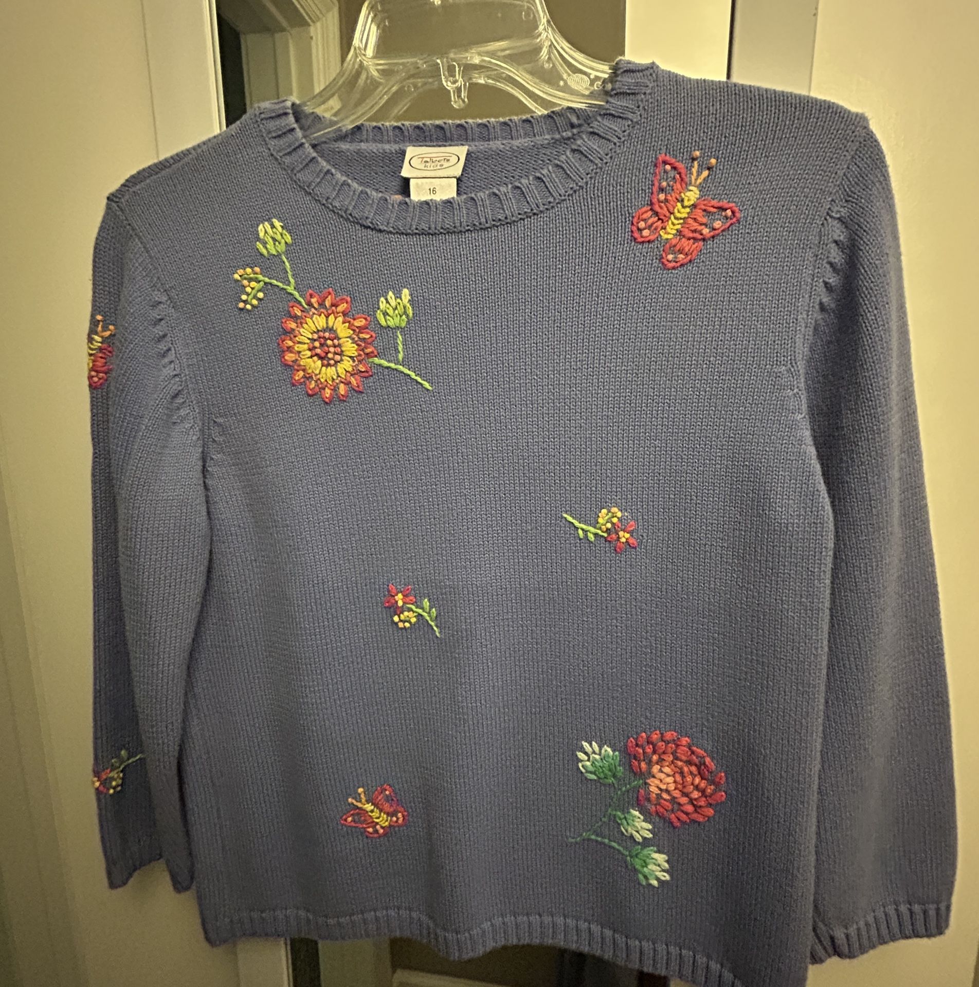 TALBOT’S size 16 girls sweater, size 1 skirt *will sell separately