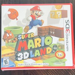 Super Mario 3D Land Nintendo 3DS Game New Sealed 1st Print Run