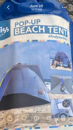 New Beach Tent, pop up Sun Shade tent