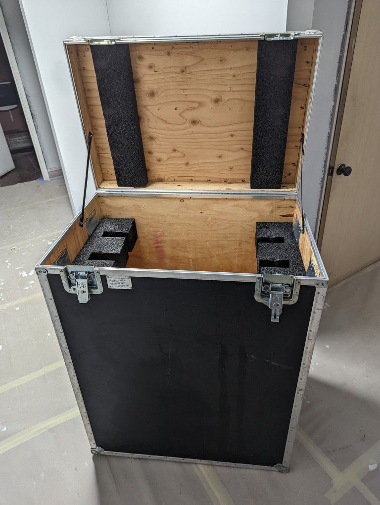 Music Road  Box Storage/Carrier With Wheels