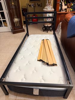 Twin bed and fan work great $40