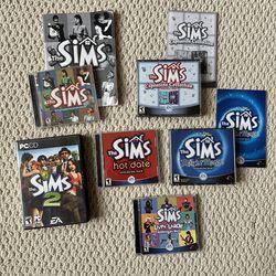 The Sims and Sims 2 collection PC