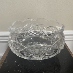 Waterford Crystal Bowl American’s Heritage Collection Benjamin Franklin Liberty 7.5”