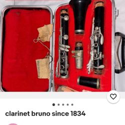 Vintage BRUNO 1834 CLARINET