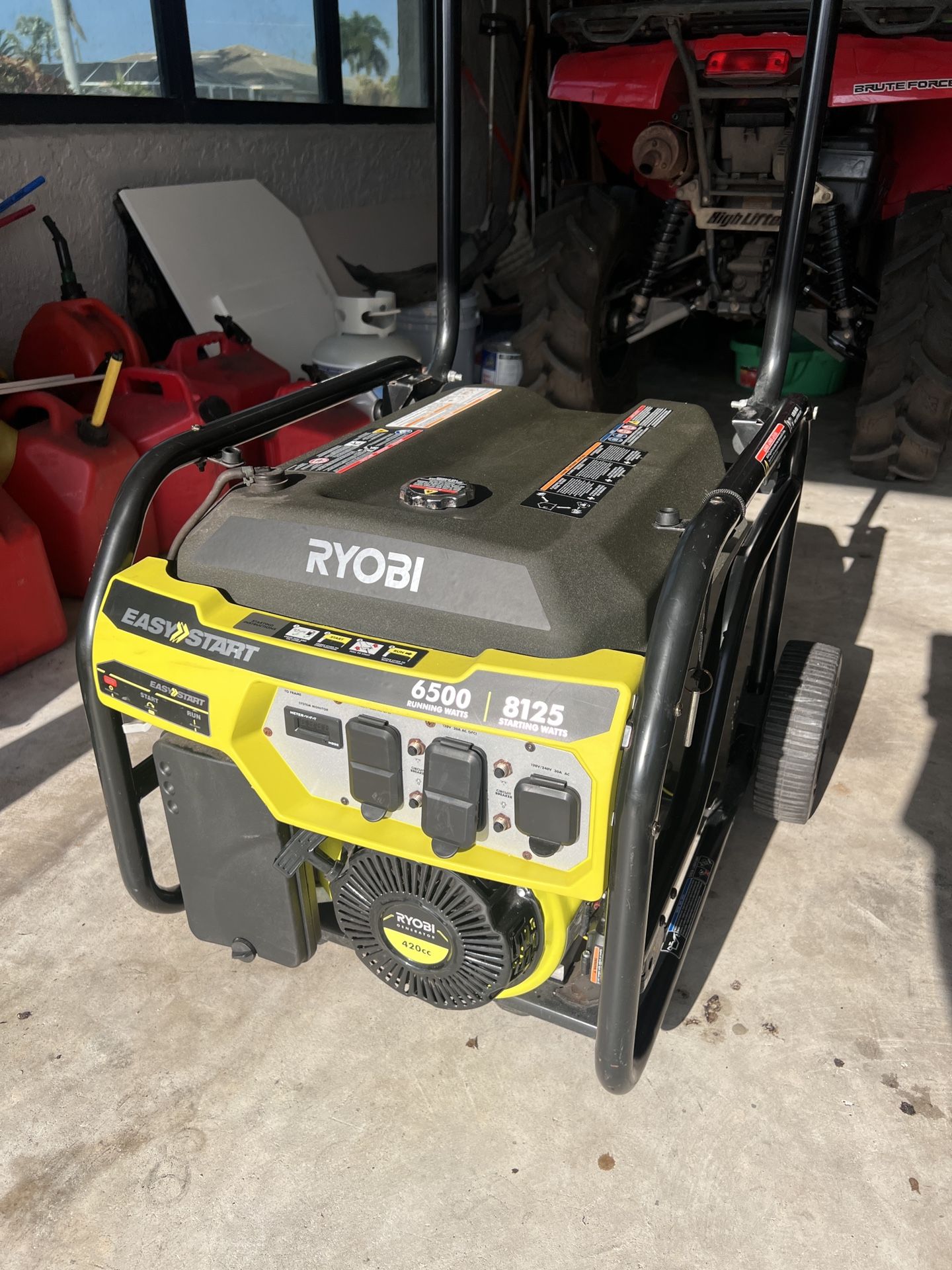 Ryobi 6500 Watt Easy Start Generator