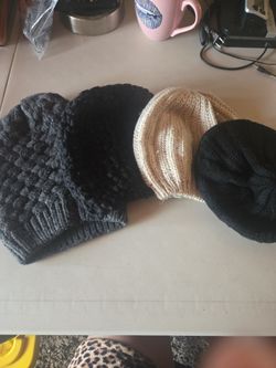 4 hats $20