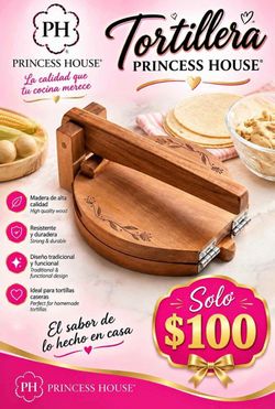 PRENSA DE MADERA PRINCESS HOUSE 🌺🌺🌺