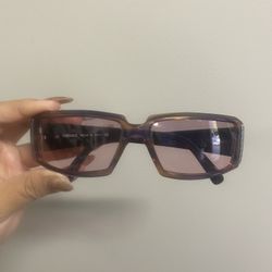 Versace Pink And Purple Sunglasses