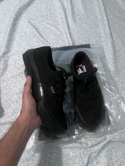 Black Vans 
